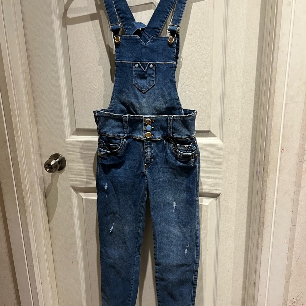 NWOT girls Pitbull overalls